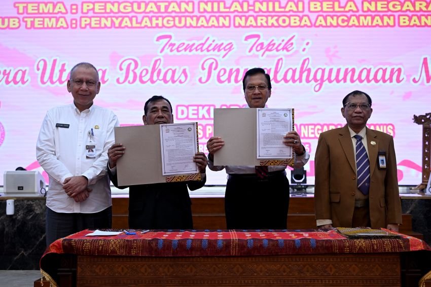 Simposium Bela Negara Humanis,  Pj Sekdaprov Sumut Berharap Anak Muda Jadi Pioner Perubahan