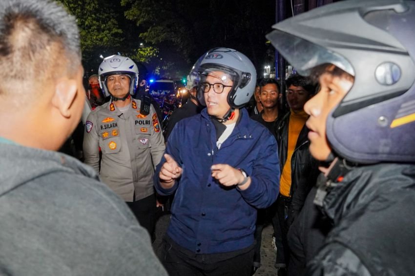Rico Waas Patroli Malam Bersama Polrestabes Medan