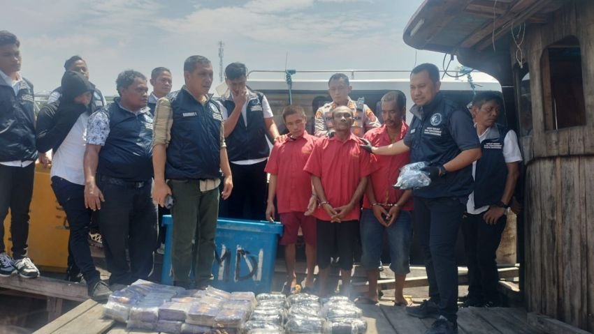 Polda Sumut Ungkap Narkoba Jaringan International, Sita 30 kg Sabu & 2.000 Liquid Vape Berisi Kandungan obat Keras