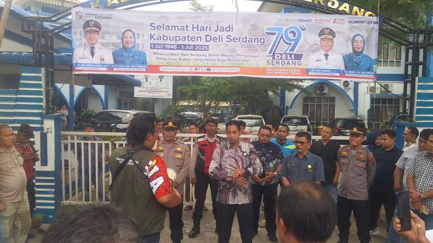 Aliansi Sahabat Anak Deli Serdang Geruduk Dinas Pendidikan, Tuntut Copot Kepala SMPN 1 Beringin