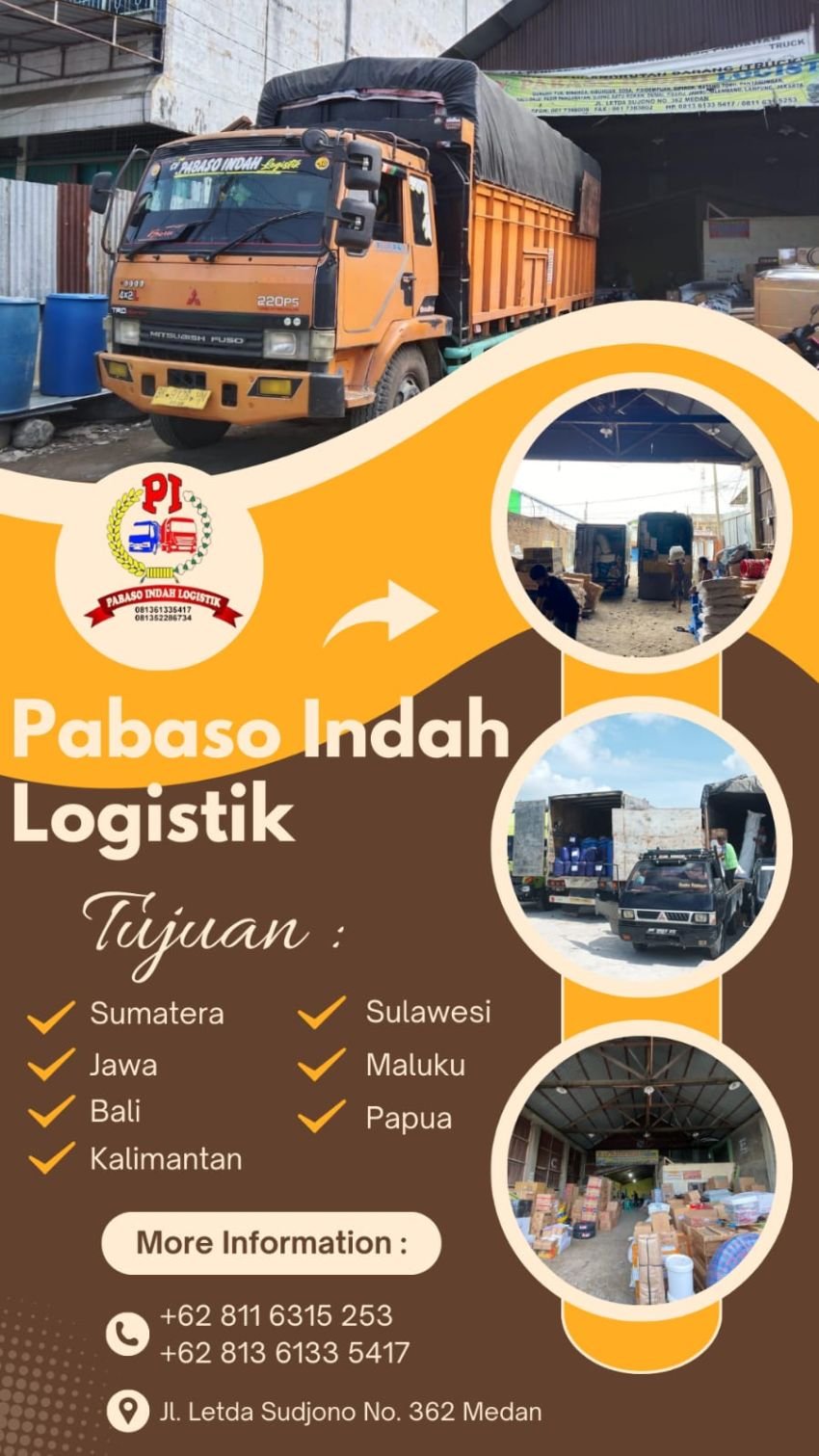 Pabaso Indah Logistik Hadirkan Layanan Pengiriman Andal dari Medan ke Pelosok Nusantara