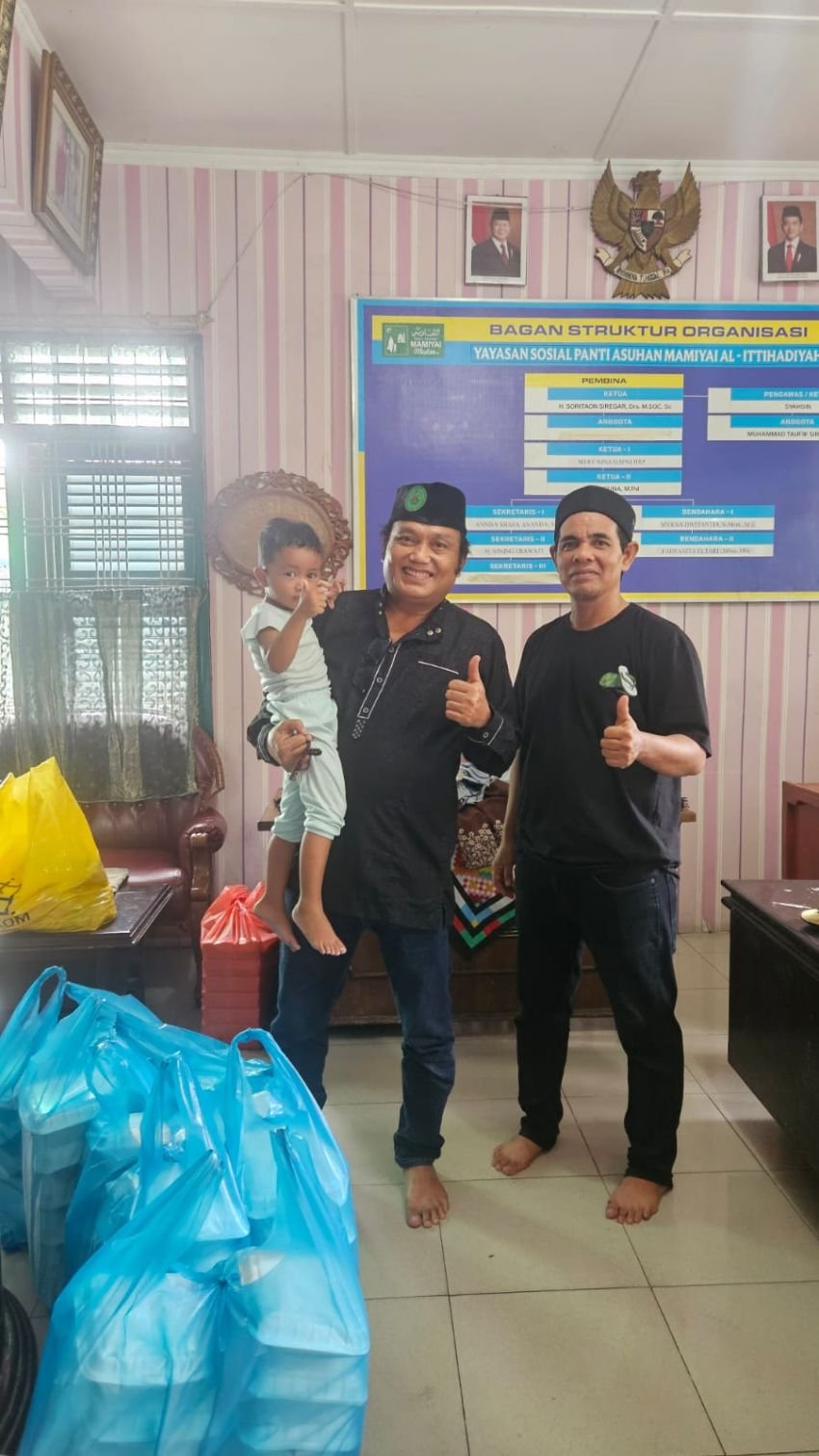 BAKOPAM Sumut Gelar Jum’at Berkah di Panti Asuhan Mamiyai, Siap Sambut HUT ke-25