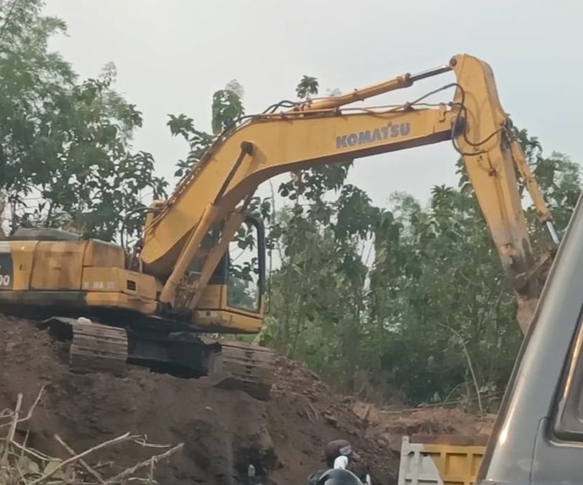Galian C Ilegal di Dalu X A Tamora Deli Serdang Beroperasi Bebas, Forkopimcam Tak Berkutik