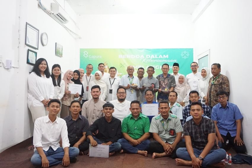 Gapura Angkasa Kualanamu Gelar Syukuran Usai Haji dan Santunan untuk Anak Yatim