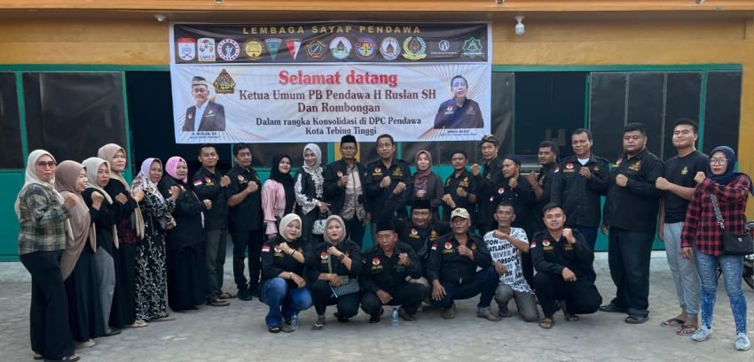 Ketum PB Pendawa Kunjungi DPC Tebing Tinggi, Dorong Penguatan Organisasi dan Ketahanan Pangan