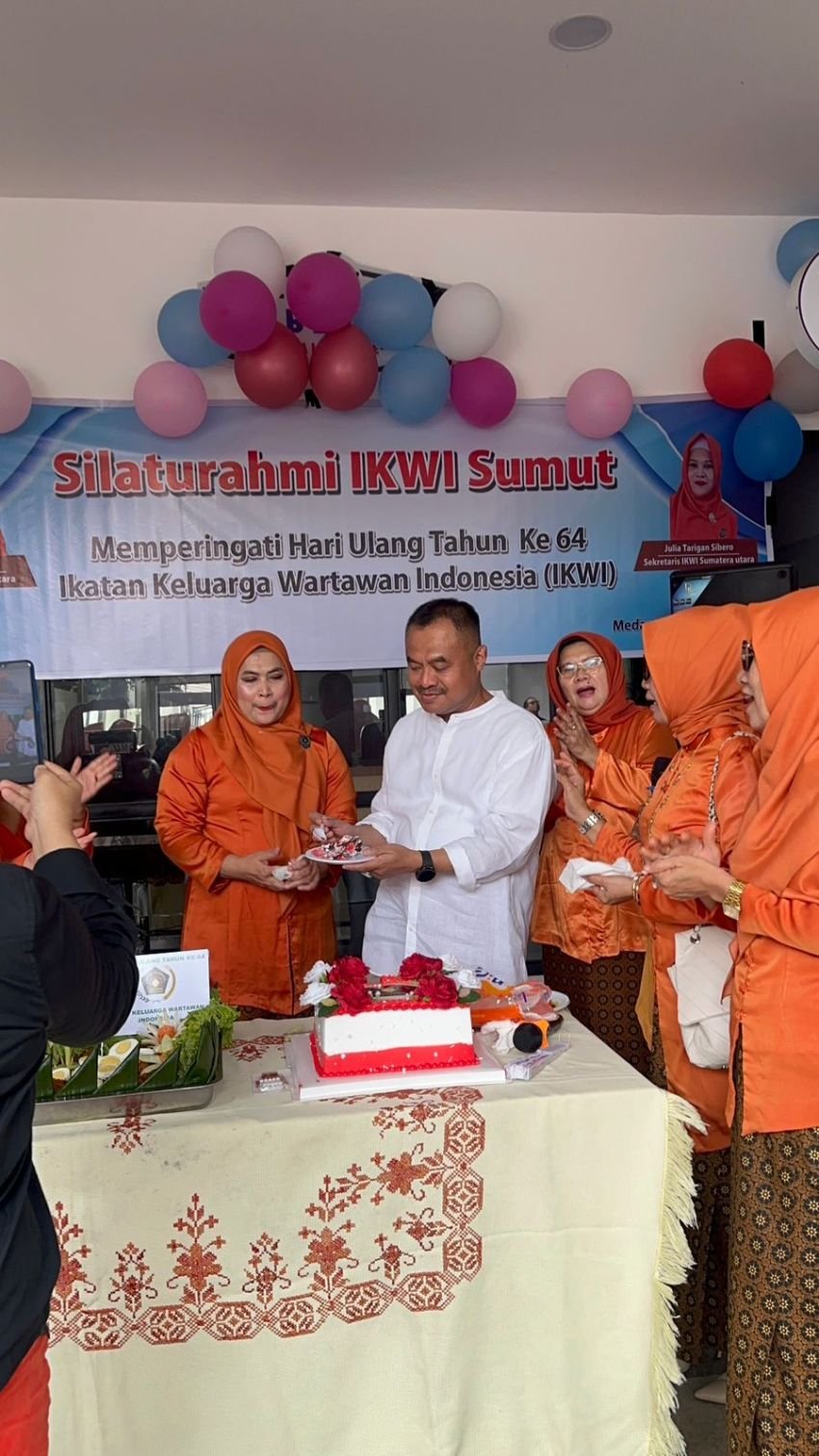 IKWI Sumut Rayakan HUT ke 64 Nuansa Berbeda Berbagi Bersama Anak Yatim