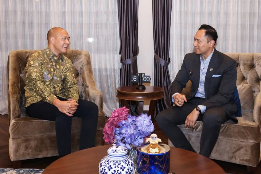 Menko Infrastruktur dan Pembangunan Wilayah AHY Bertemu Sahabat Lama, Kepala Staf Angkatan Darat Singapura