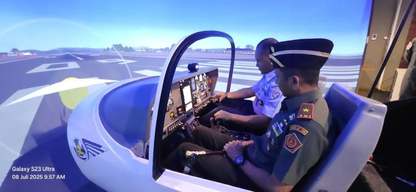 Danpusdikma TNI Tinjau Fasilitas Pendidikan Sepa PSDP Penerbang di Yogyakarta