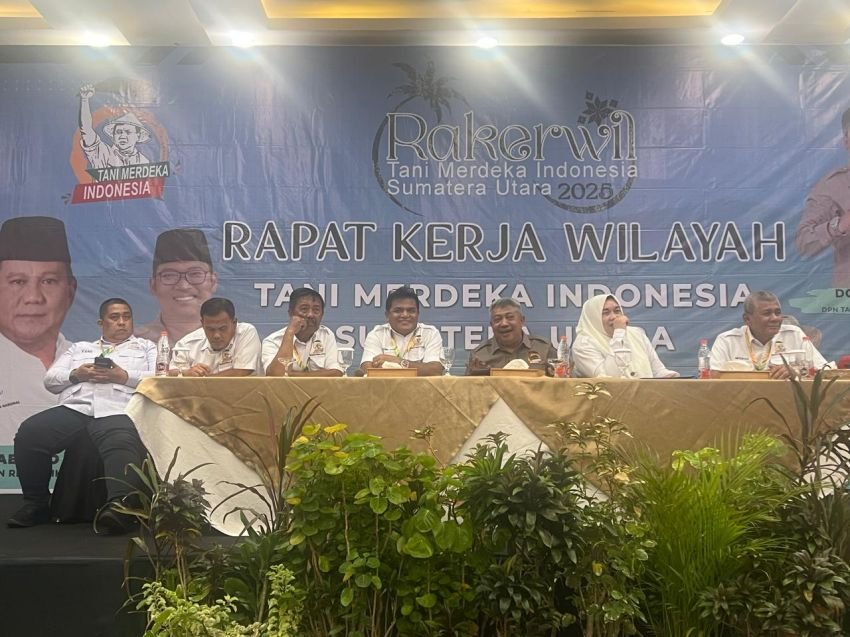 Raker Teknis dan Penandatanganan MoU: Tani Merdeka Indonesia Sumut Jalin Sinergi Strategis dengan Partai Gerindra
