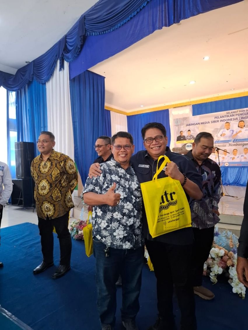 Ketua JMSI Sumut Lantik Pengurus JMSI Tabagsel, 'Siap Berkolaborasi Forkopinda Jadi Pilar Informasi'
