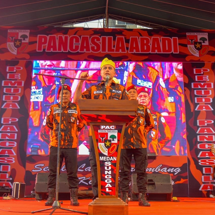 Musa Rajekshah Hadiri Pelantikan PAC Pemuda Pancasila Kec Medan Sunggal 'Serukan Kekompakan dan Kepedulian Sosial Kader'