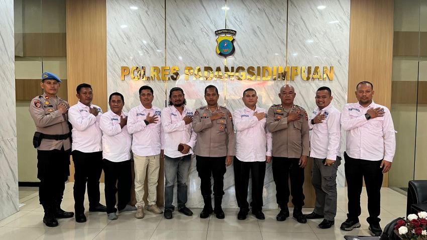 JMSI Tabagsel dan Polres Padangsidimpuan Perkuat Kolaborasi, Wujudkan Sinergi Pers dan Polri untuk Kamtibmas