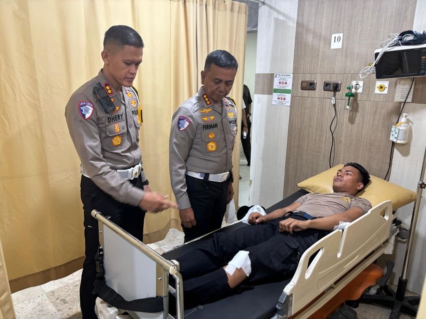 Dirlantas Polda Sumut Minta Maaf ke Korban Insiden PJR, Pengobatan Ditanggung, Kasus Diusut