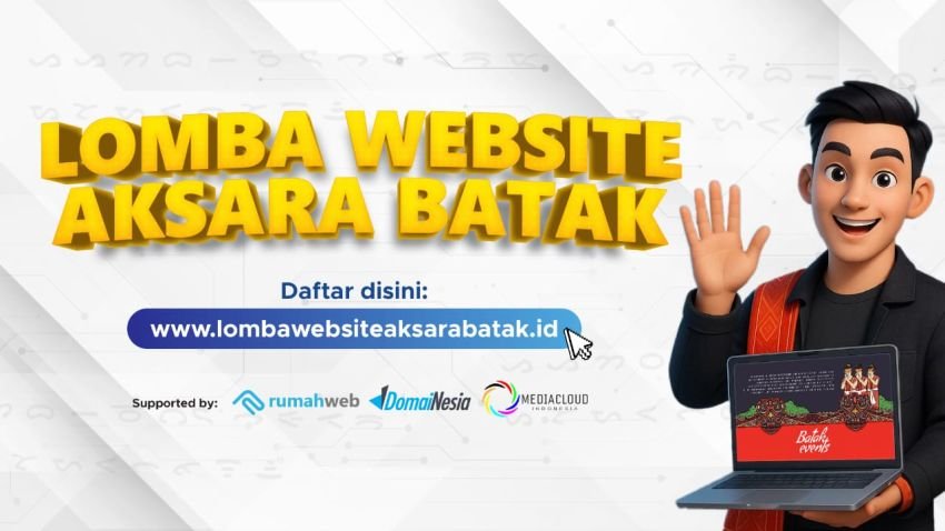 PANDI Gelar Lomba Website Aksara Batak untuk Mendorong Pelestarian Budaya Melalui Digitalisasi