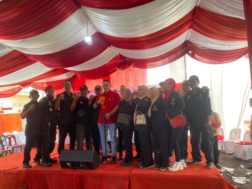 Warga Pendawa Hadiri Sosper Ketua DPRD Medan Wong Chun Sen