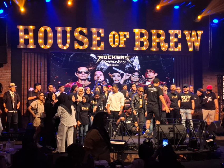 Rock Medan Mengguncang! Satu Panggung, Sepuluh Energi Sukses