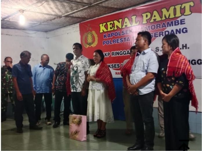 Kapolsek Namorambe Berganti, Ketua KNPI Soroti Kinerja dan Proses Pergantian, Ini Kata Reza