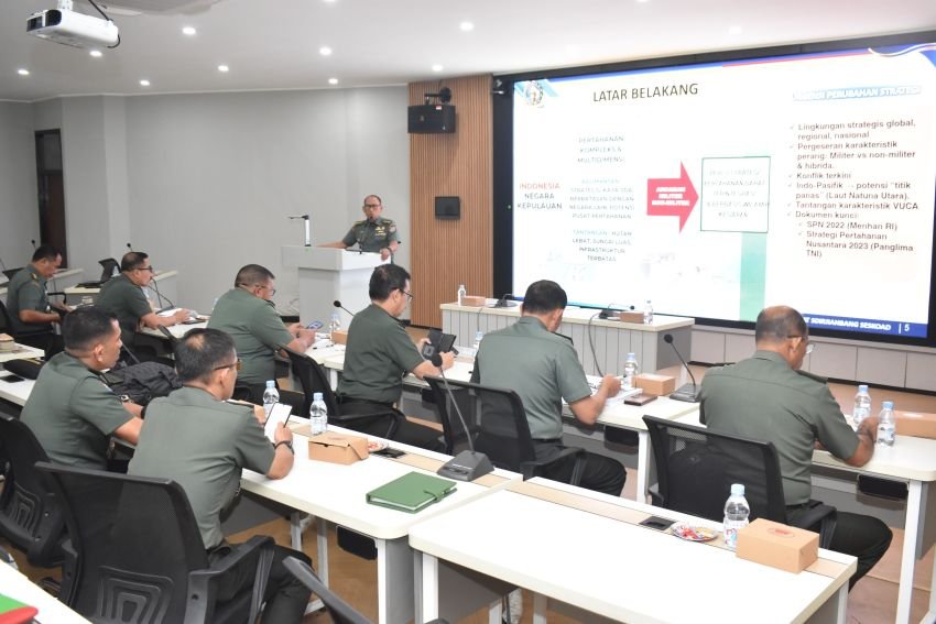SESKOAD GELAR DISKUSI PENYUSUNAN DOKUMEN STRATEGIS TA. 2025