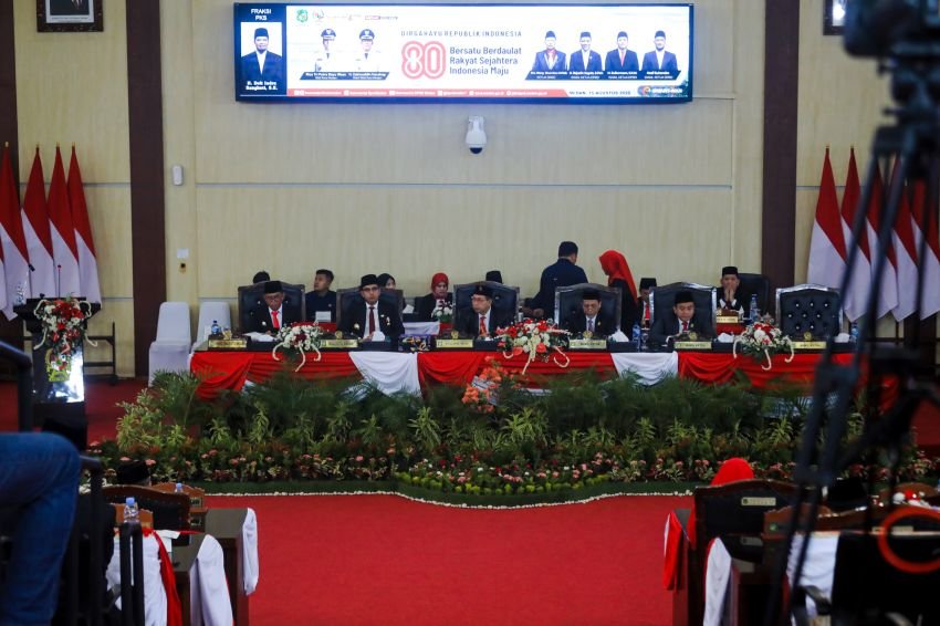 Rico Waas dan Zakiyuddin Harahap Hadiri Rapat Paripurna Dengarkan Pidato Kenegaraan Presiden Prabowo Subianto