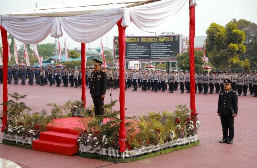 Polda Sumut Gelar Upacara Peringatan HUT RI ke-80 dengan Khidmat