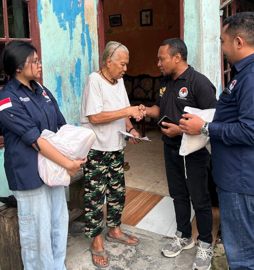 FP NTT Sumut Rayakan HUT ke-80 RI dengan Salurkan “Bantuan Kemerdekaan” untuk Warga