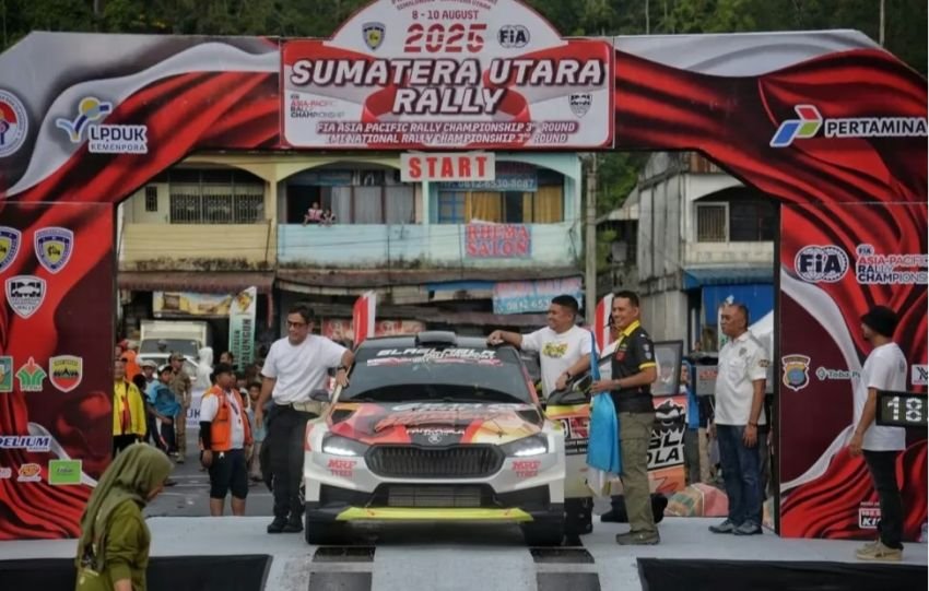 Aldio Oekon Torehkan Sejarah di APRC Danau Toba, Ijeck Sampaikan Terima Kasih kepada Seluruh Tim di APRC 2025 Danau Toba