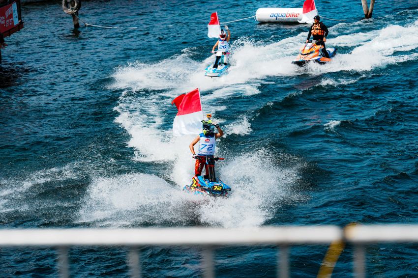 ITDC Rayakan Hari Kemerdekaan di Danau Toba dengan Sukses Menggelar Final Race Aquabike World Championship