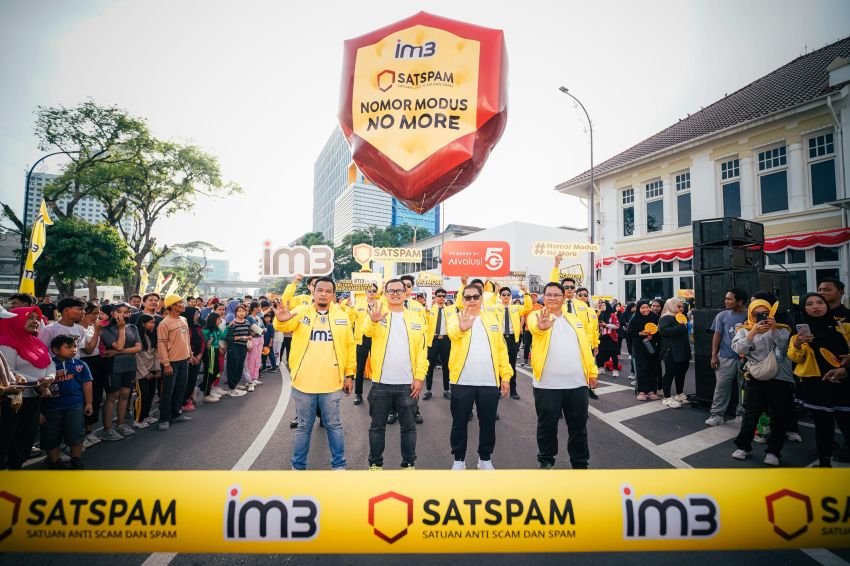 IM3 Lanjutkan Gerakan #NomorModusNoMore di Medan, Perkenalkan Fitur SATSPAM untuk Lindungi Masyarakat dari Penipuan Digital