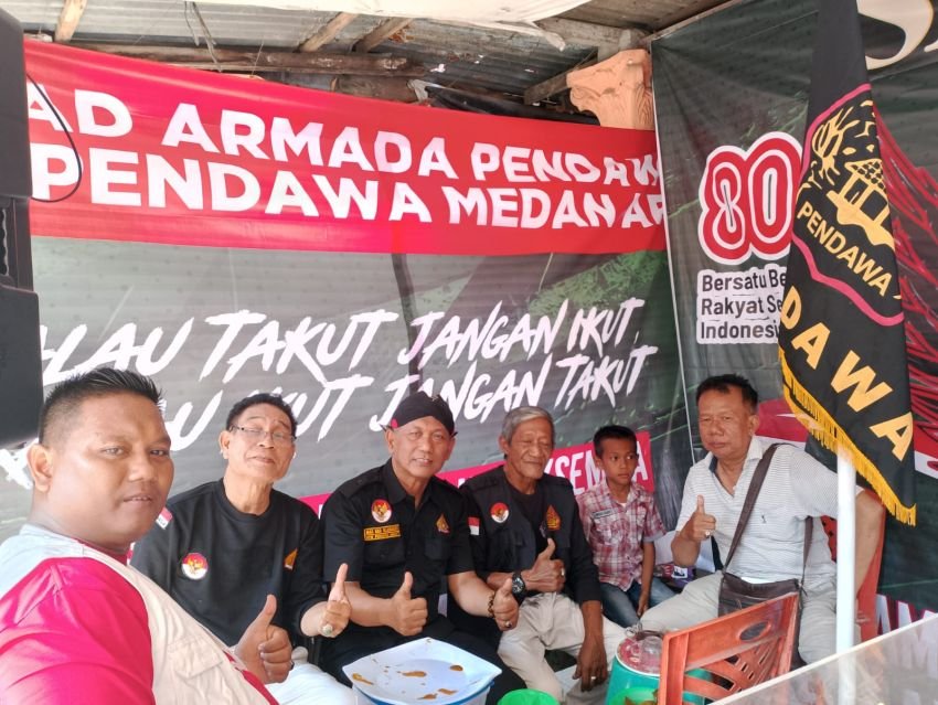Pendawa Medan Area Gelar Silaturahmi Kebangsaan dan Penyerahan Hadiah HUT RI ke-80