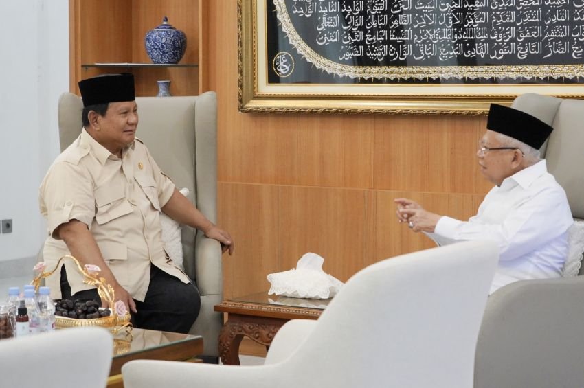 Presiden Sambangi Kediaman Wapres Ma’ruf Amin, Teguhkan Semangat Persatuan Bangsa