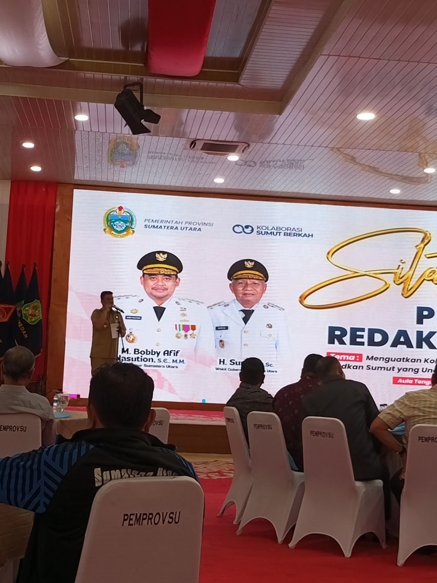 Silaturahmi dengan Pimred Media, Bobby Nasution: Gubsu-Wagubsu Tak Bisa One Man Show