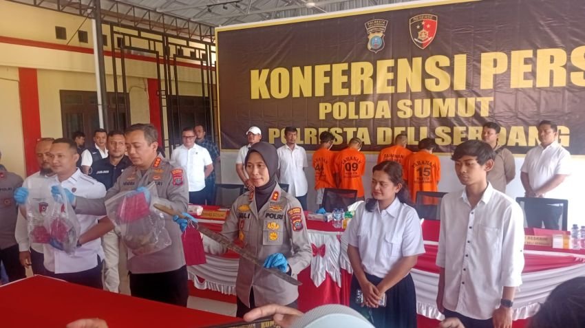 Polresta Deli Serdang Ungkap Kasus Pembunuhan Siswa SMP, Satu Pelaku Masih Buron