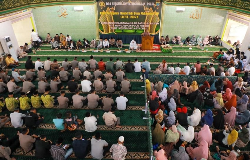 Doa Bersama Polda Sumut di Hari Maulid Nabi: Meneladani Akhlak Rasulullah, Membangun Polri Presisi
