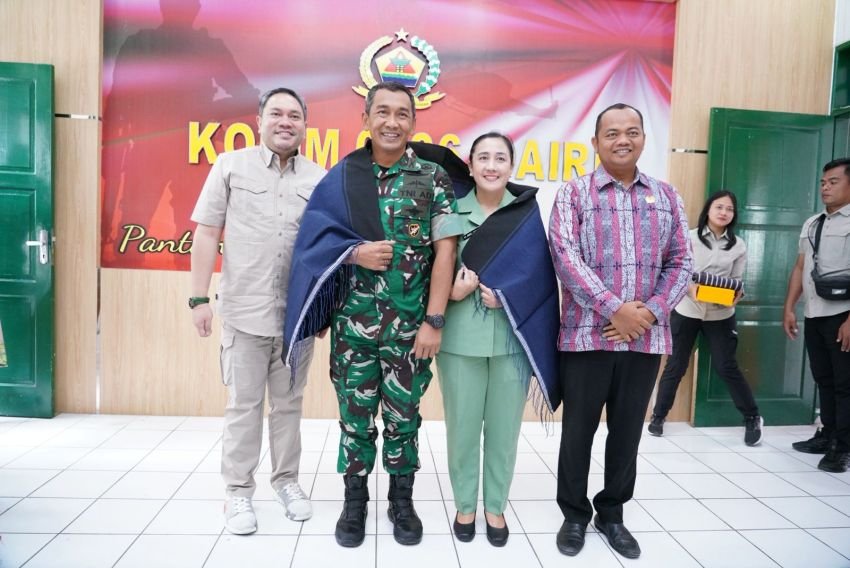 Bupati Bersama Ketua DPRD Kab.Pakpak Bharat Menghadiri Kunjungan Korem 023 Di Kodim 0206 Dairi