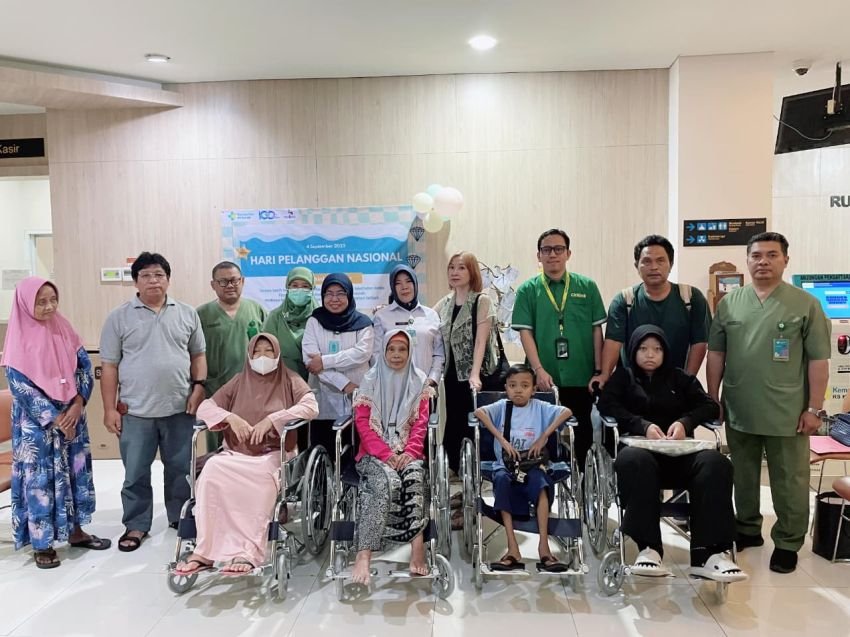 Reuni Penuh Harapan, MMLWF Salurkan Kursi Roda ke RS Dr. Kariadi dan RS Panti Wilasa Dr. Cipto