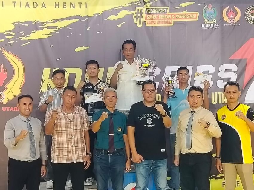 KONI Medan Juara Umum Taekwondo Championship, Bawa Pulang 6 Emas!