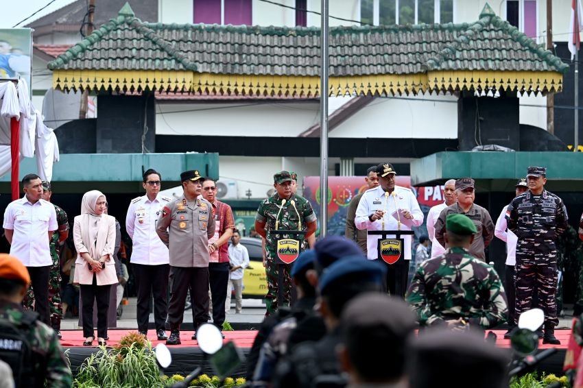 Gubernur Bobby Nasution Lepas 480 Personel Patroli