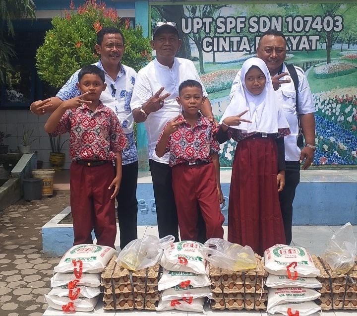 Tiga Bocah Viral Pembersih Musholla Dapat Apresiasi dari LPA Deli Serdang