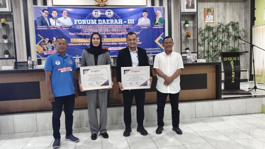 Nahkodai LPA Deli Serdang, Junaidi Malik Miliki Visi Mewujudkan Kabupaten Deli Serdang Sebagai Daerah Ramah Anak