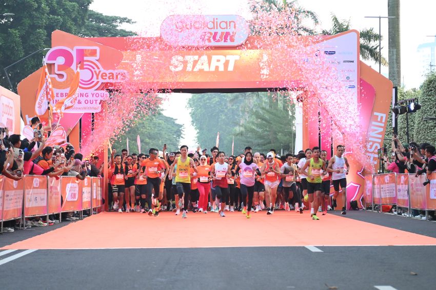 Sebanyak 8.500 Pelari Ramaikan Guardian Run 2025, Dukung Gaya Hidup Sehat dan  Percaya Diri