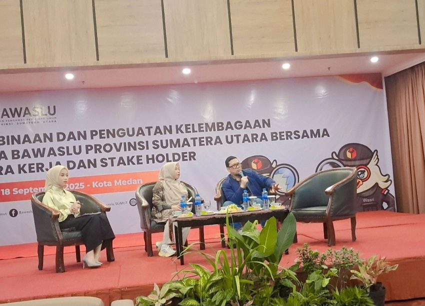 Doly Kurnia Tanjung Hadiri FGD Bawaslu Sumut: Dorong Penguatan Sistem dan Informasi Pemilu