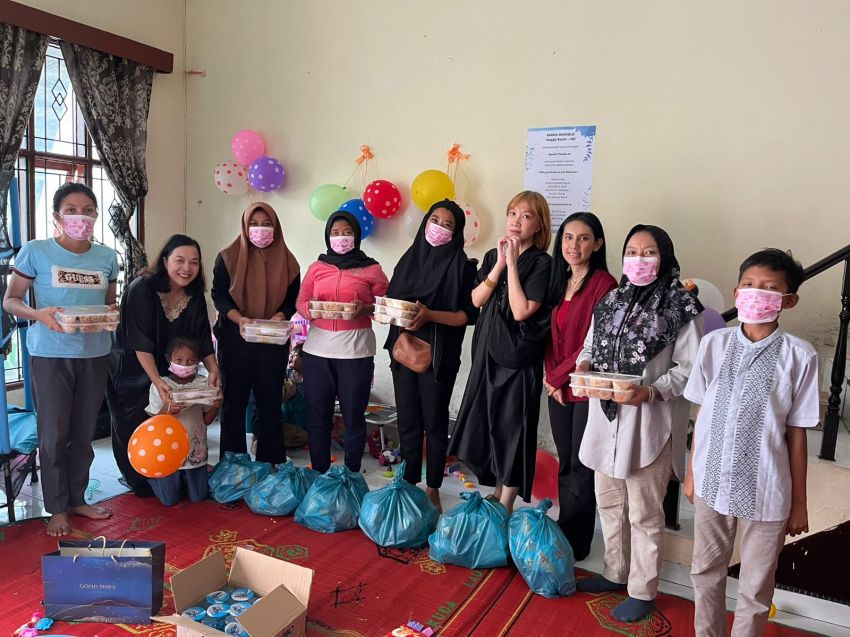 Fashion Show Para Penderita HIV/AIDS di Maria Monique Happy Room-105 Medan