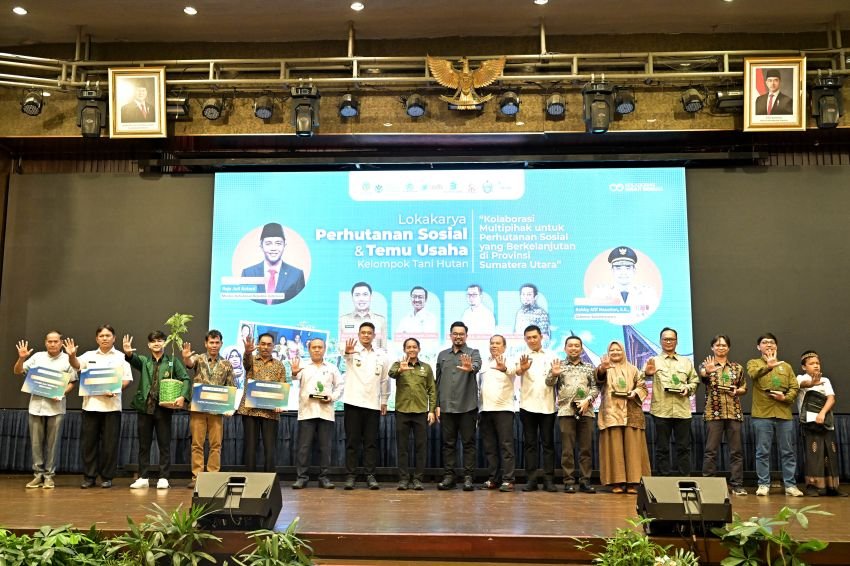 Gubernur Bobby Nasution Apresiasi Petani Hutan,  Penopang Ekonomi dan Kelestarian Alam Sumut