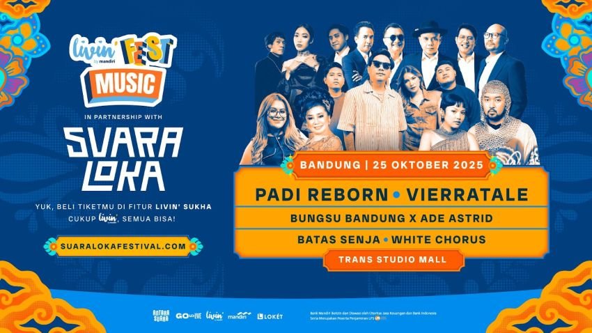Armada, Jamrud, DJ Yasmin dan SRF Siap Ramaikan Suara Loka Medan