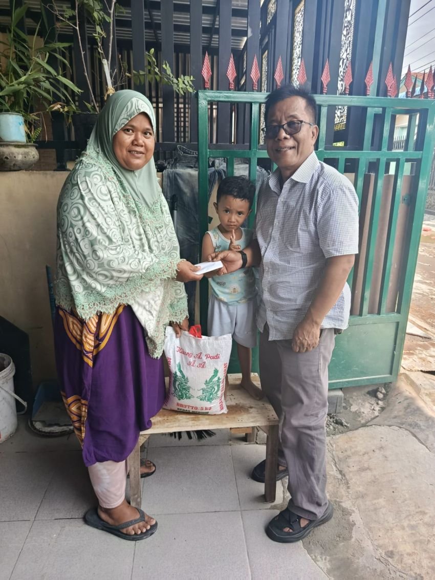 BAKOPAM Sumut Gelar Jumat Berkah, Salurkan Santunan untuk Janda di Medan dan Deliserdang