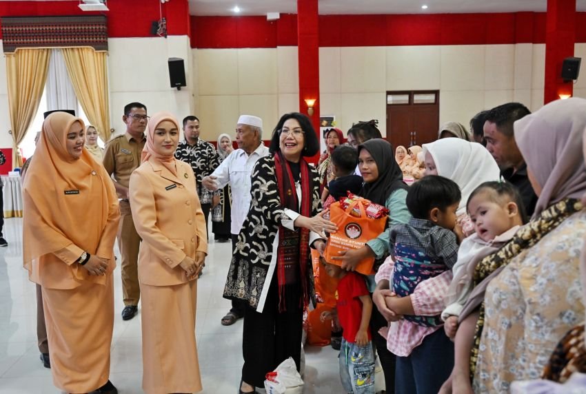 Ketua DWP Sumut Motivasi Pengurus di Tapsel  Jadi Motor Penggerak Lingkungan Sosial yang Sehat