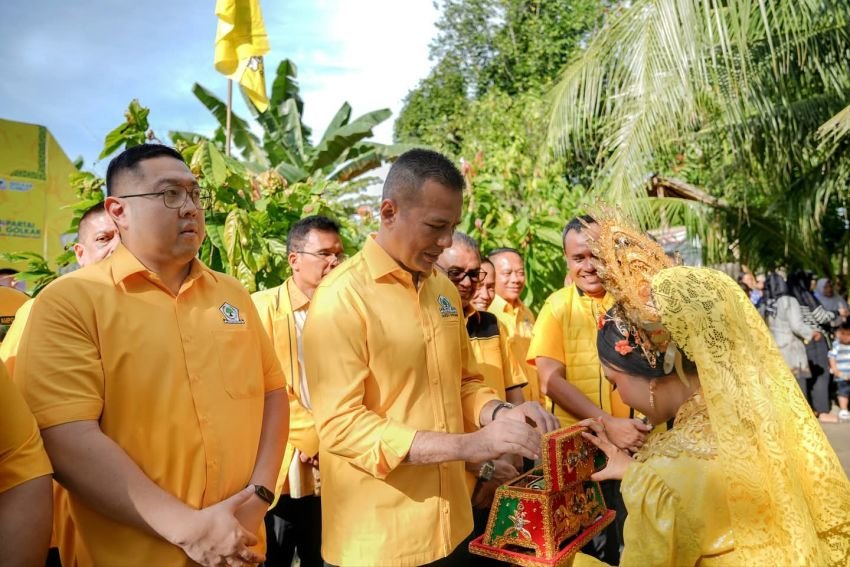 Bupati Deliserdang Tak Hadir di HUT ke-61 Golkar Sumut, Ada Apa?