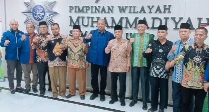 Perkuat Sinergi dengan Ormas Islam, DPW PAN Sumut Silaturahmi ke PW Muhammadiyah dan Alwashliyah, Ini Kata  H Syaf Afandin