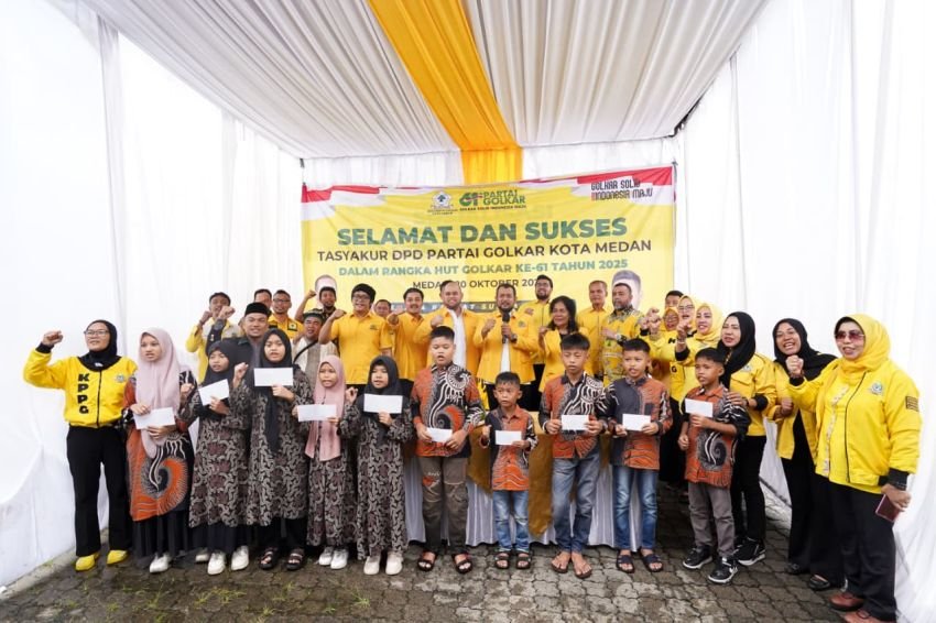 HUT Golkar 61, Rahmaddian Shah : Lebih Peduli, Lebih Merakyat