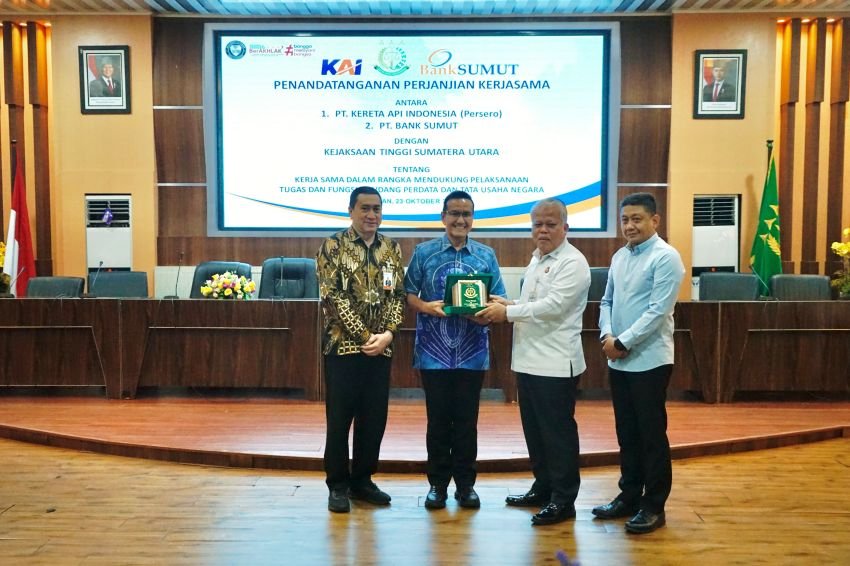 Perkuat Tata Kelola dan Mitigasi Risiko Hukum, Bank Sumut dan Kejatisu Tingkatkan Kerja Sama